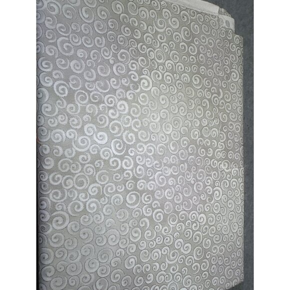 Cotton Fabric Swirl Pattern 1/2 yard x 44" Sewing Craft Material - Picture 2 of 13